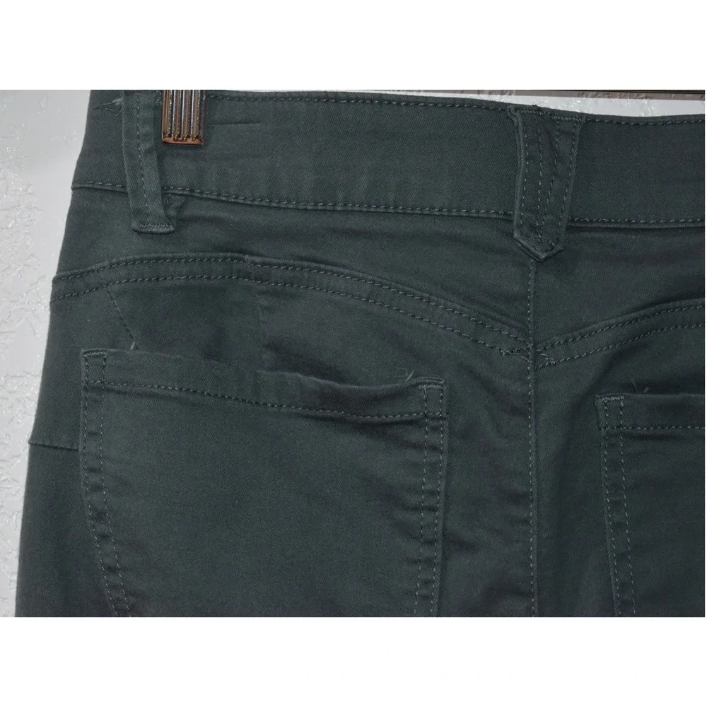 Democracy Absolution Straight Leg Pants 2P Sage/teal Green B1560VMX229 Petite